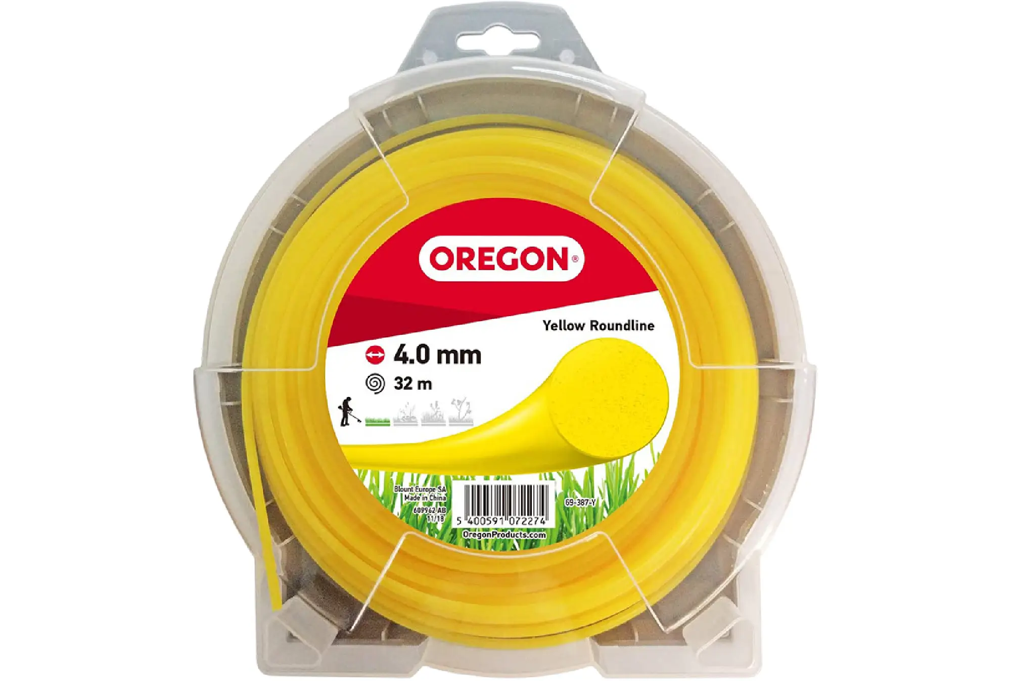 Oregon | Μεσινέζα Στρογγυλή 4 mm Χ 32 m (69-387-Y)